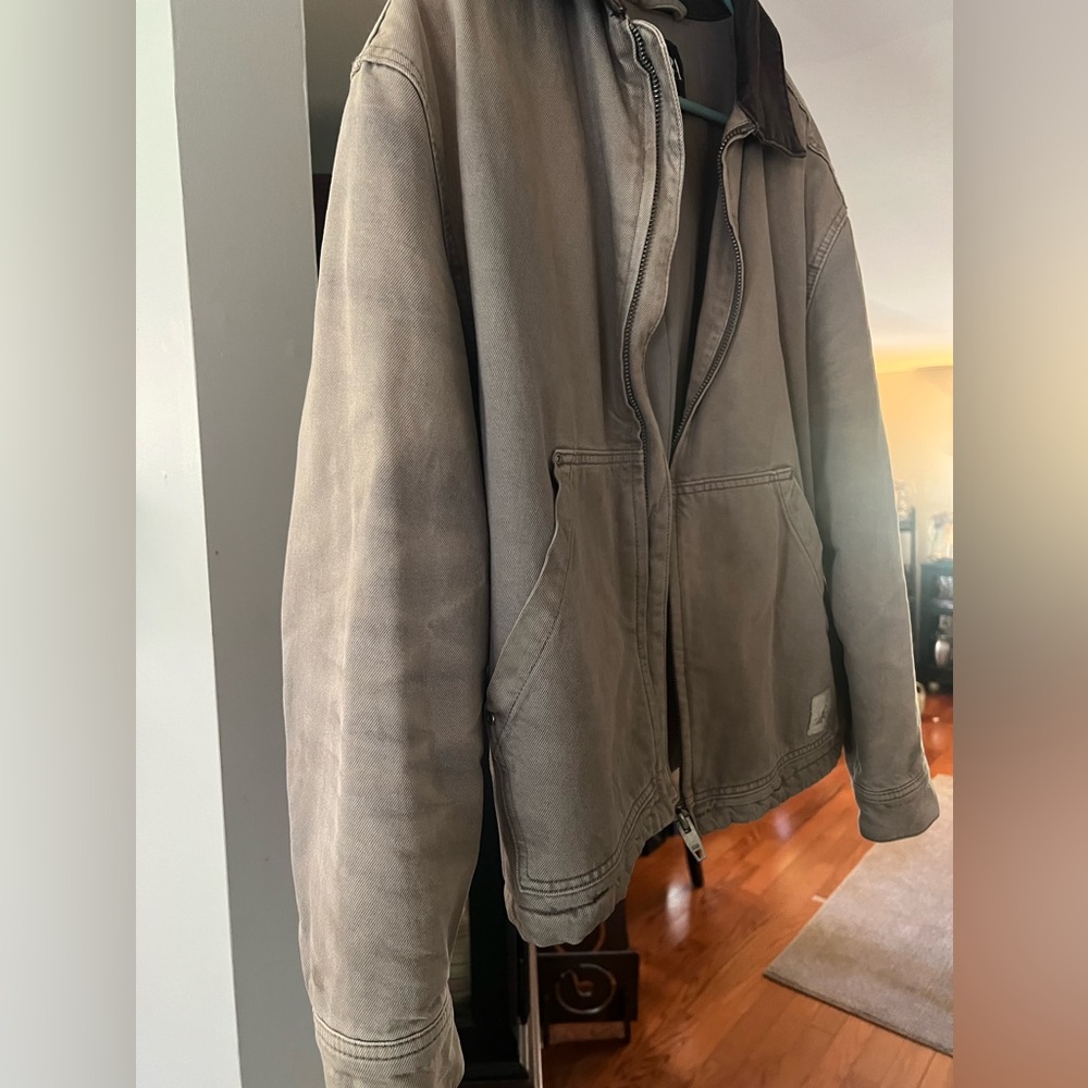 Distressed Zara chore barn jacket
